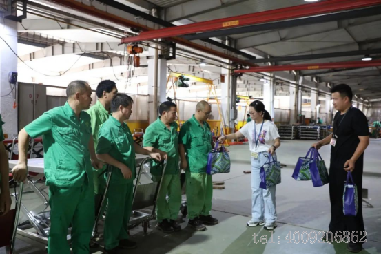 【關懷】如意公司工會開展夏日送清涼活動(圖4) 【關懷】如意公司工會開展夏日送清涼活動(圖4)